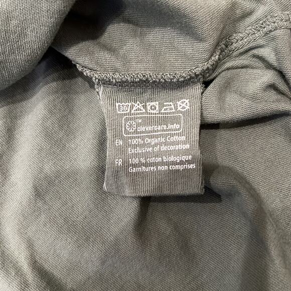 Tentree Men's Nothing Ventured T Shirt Dark Sage Oatmeal Size XL - Picture 8 of 8